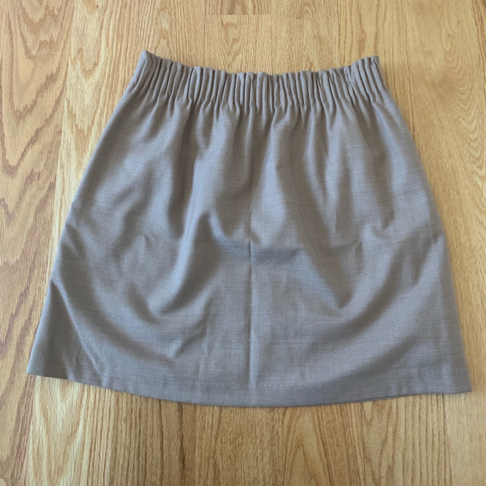 NWOT J.Crew Factory Tan Sidewalk Skirt